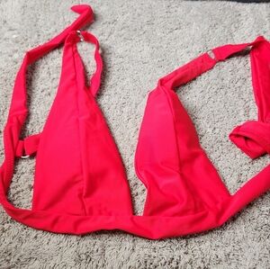 Red Bikini Top - Size S